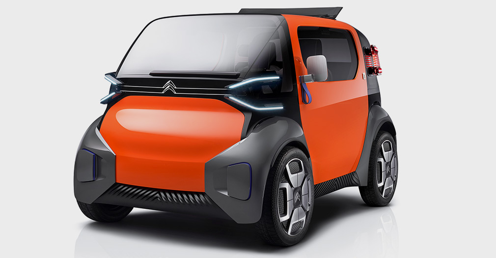 Citroen представила сверхкомпактный городской электромобиль, который можно водить без прав (ВИДЕО)