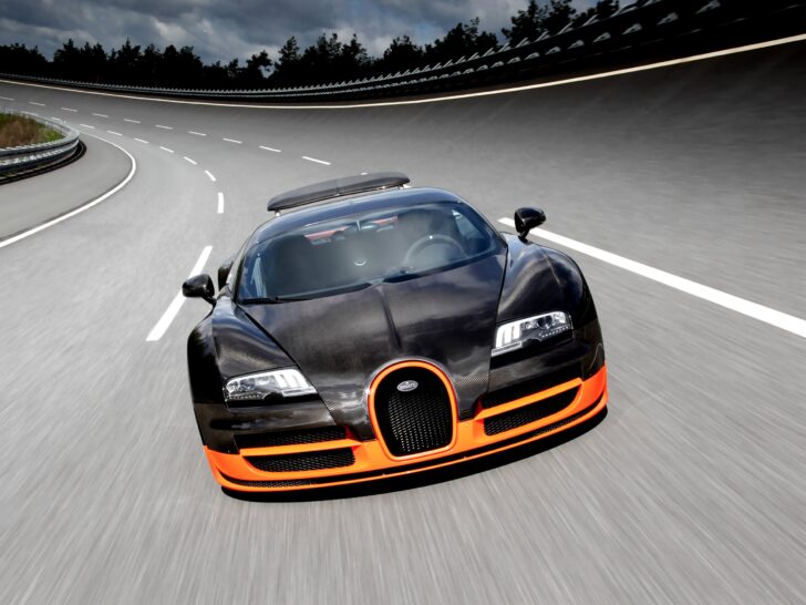 Bugatti Veyron Super Sport пересек Атлантику