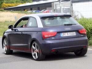 Audi S1 — вид сзади и сбоку