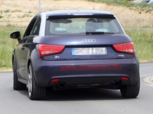 Audi S1 — вид сзади