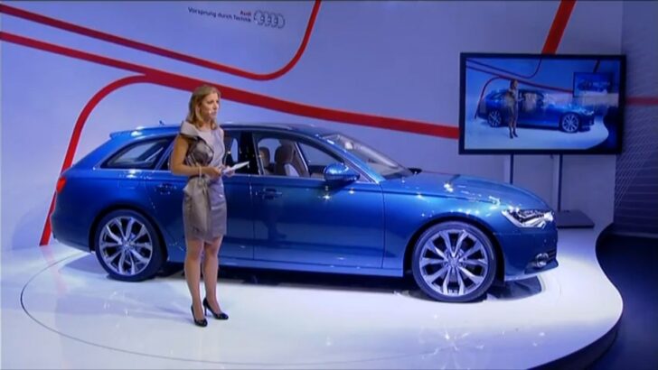 Audi A6 Avant — вид сбоку