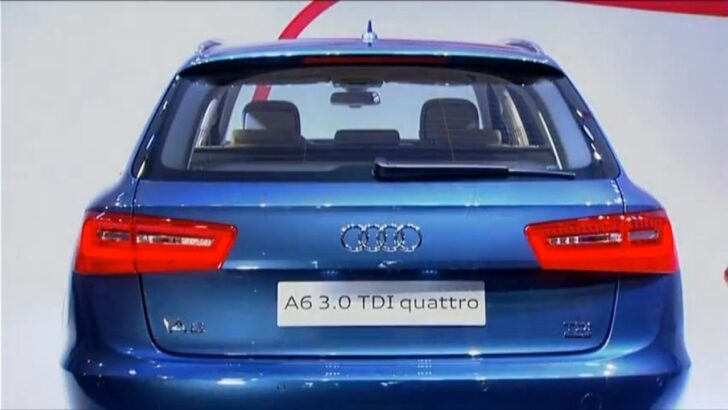 Audi A6 Avant — вид сзади