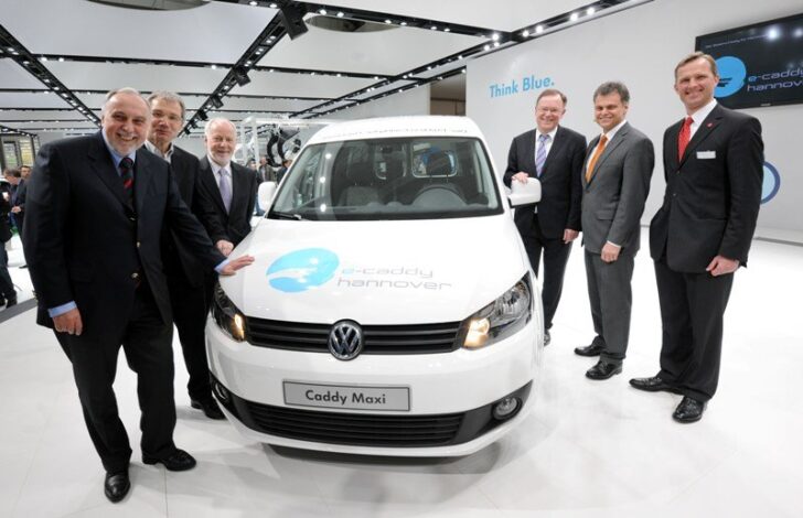 В Ганновере пройдет тестирование Volkswagen Elektro Caddy Maxi