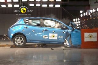 Nissan Leaf в тесте Euro NCAP