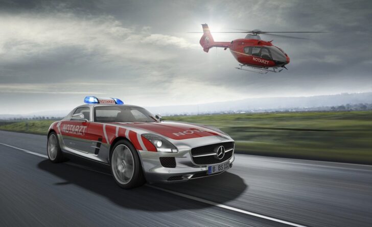 Cкорая помощь модели Mercedes-Benz SLS AMG Emergency Medical