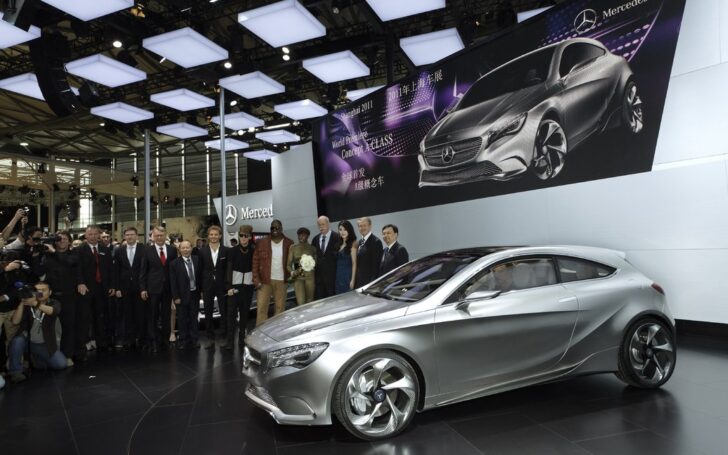 Новое поколение Mercedes-Benz A-class