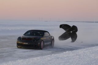 Bentley Continental Supersports на Балтийском море
