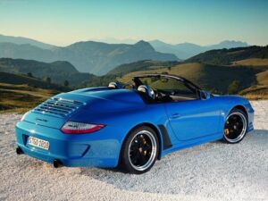 Porsche 911 Speedster — вид сзади