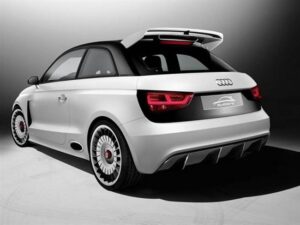 Audi A1 Clubsport Quattro — вид сбоку и сзади