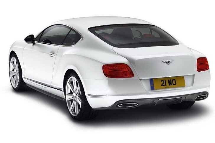 Bentley Continental GT Mulliner Styling Specification Classic Pack — вид сзади