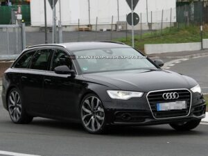 Шпионские фотографии нового Audi S6 Avant