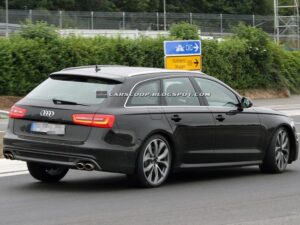 Audi S6 Avant — вид сзади