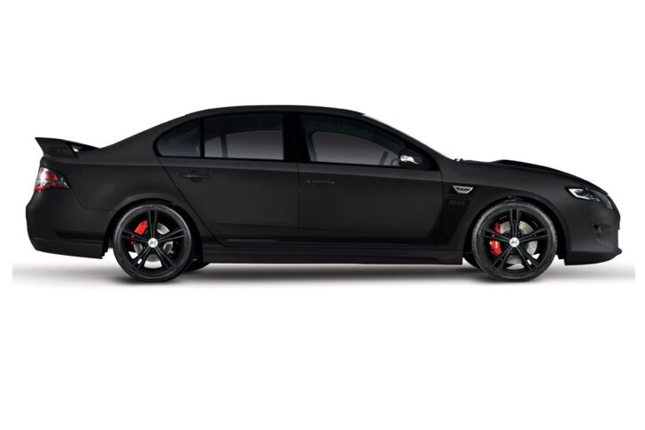 Ford Performance Vehicles GT Black Limited Edition — вид сбоку