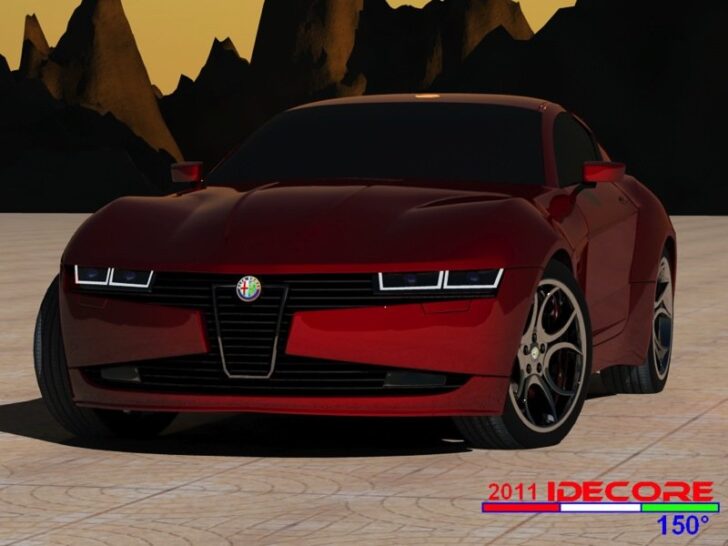 IDECORE представила свое виденье нового Alfa Romeo