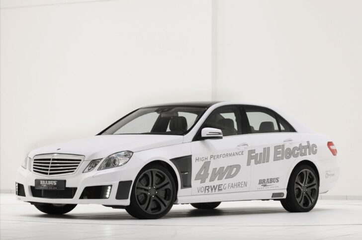 Brabus представил электрокар на основе Mercedes-Benz E W212