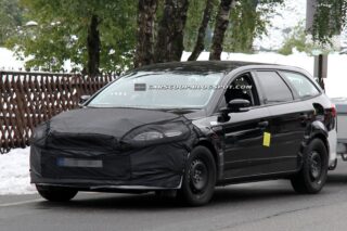 Ford Mondeo во время тестирования