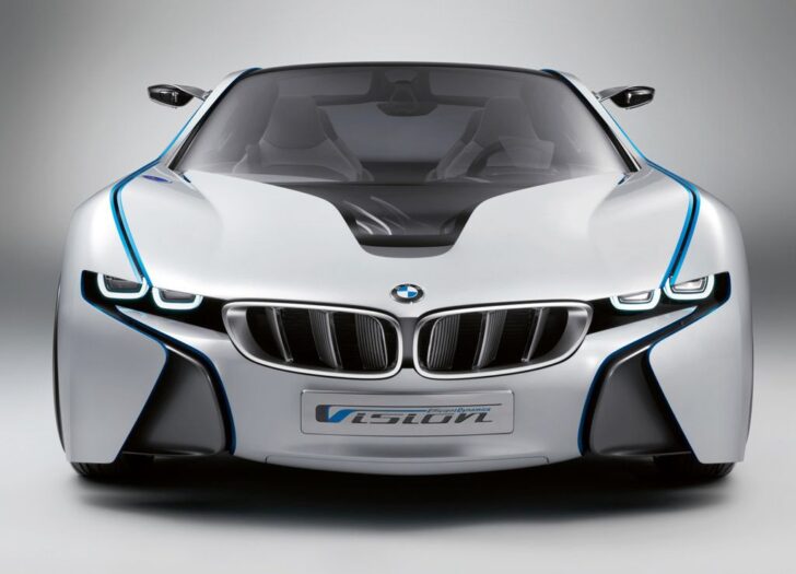 Новый BMW i8 получит лазерные фары