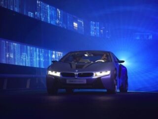 BMW разрабатывает лазерные автомобильные фары