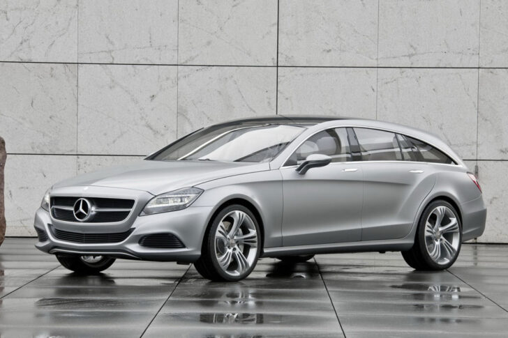 Mercedes-Benz проводит дорожные испытания нового универсала CLS