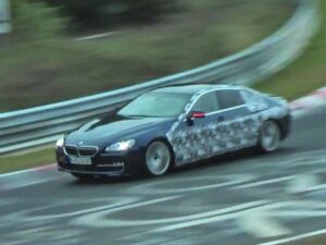 BMW тестирует новый 6-Series Gran Coupe в Нюрбургринге
