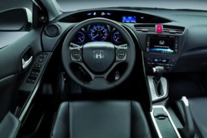 Honda Civic 5d (панель приборов)