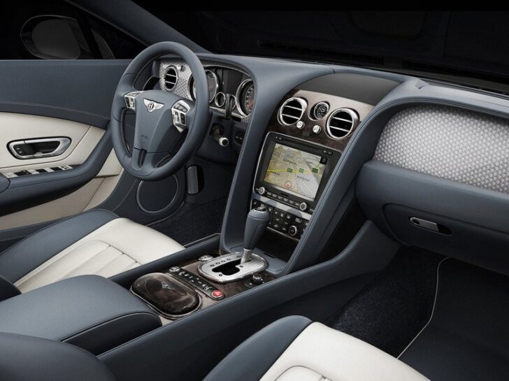 Bentley Continental GT V8 (интерьер)