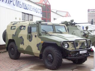 Полицейский автомобиль ГАЗ-2330-36 «Тигр»