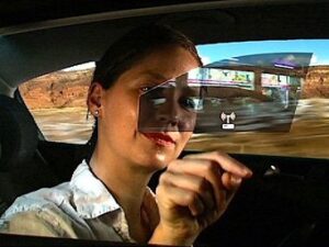 Автомобиль получит интерактивные стекла?