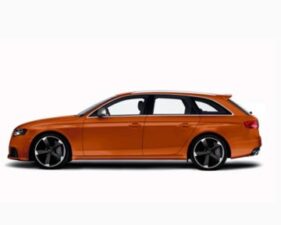 2012 Audi RS4 — вид сбоку