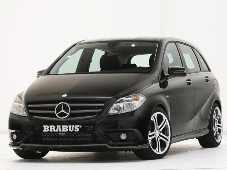 Компания Brabus представила базовый вариант тюнинга Mercedes-Benz B-class