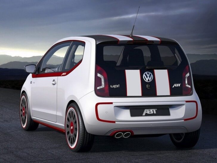 Volkswagen up! ABT Sportsline — вид сзади