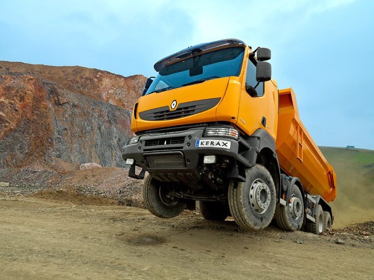 Полноприводные тягачи Renault Kerax будут использоваться на строительстве газопроводов в Казахстане