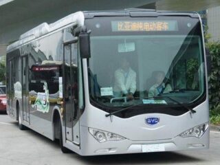 Электрический автобус BYD K9
