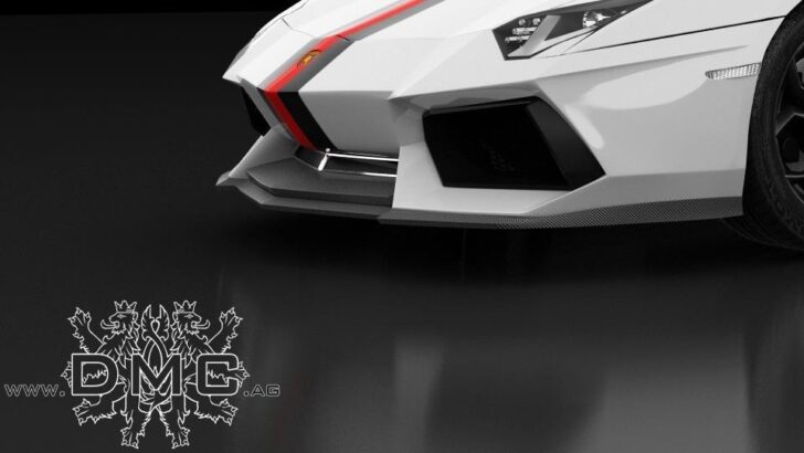 Lamborghini Aventador DMC — передний бампер