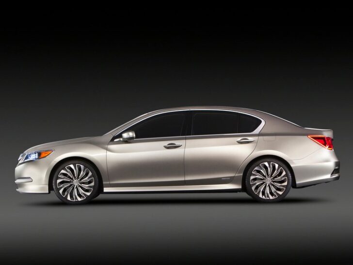 2013 Acura RLX Concept — вид сбоку