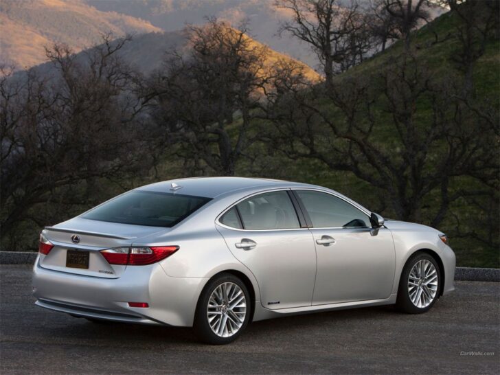 Lexus ES 300h (вид сзади)