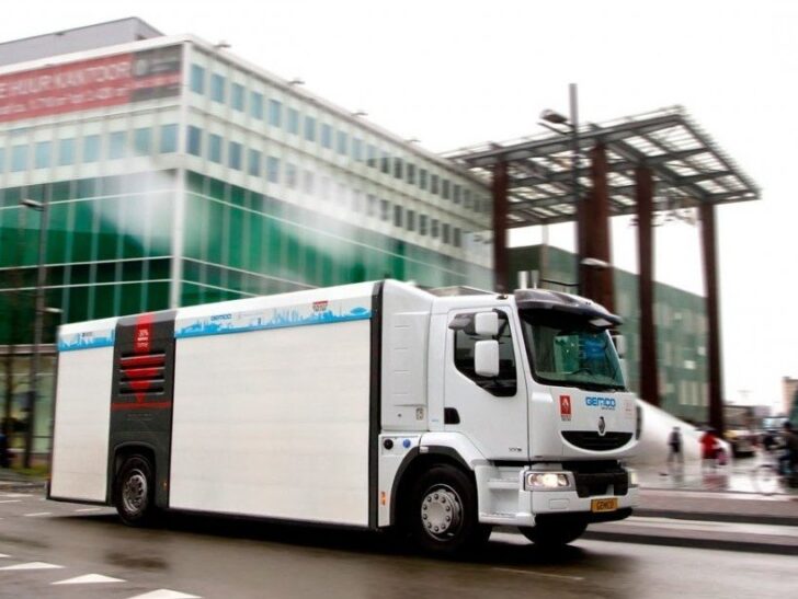 Компания Renault Trucks разработала уникальный развозной грузовик