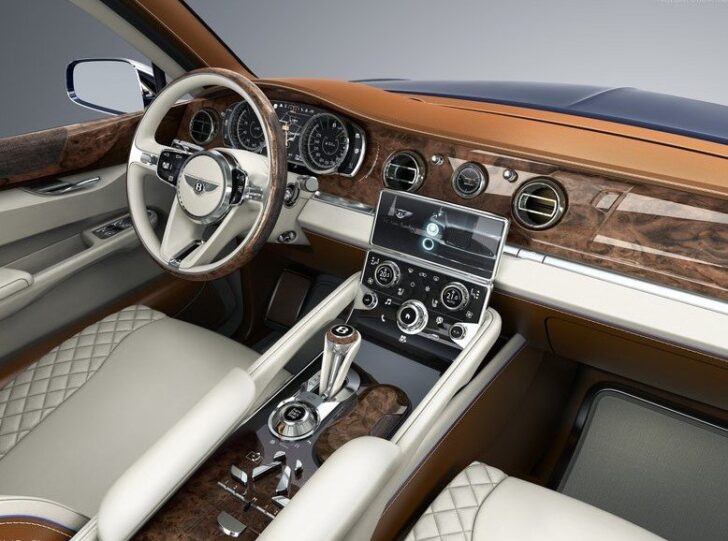2012 Bentley EXP-9F Concept — интерьер
