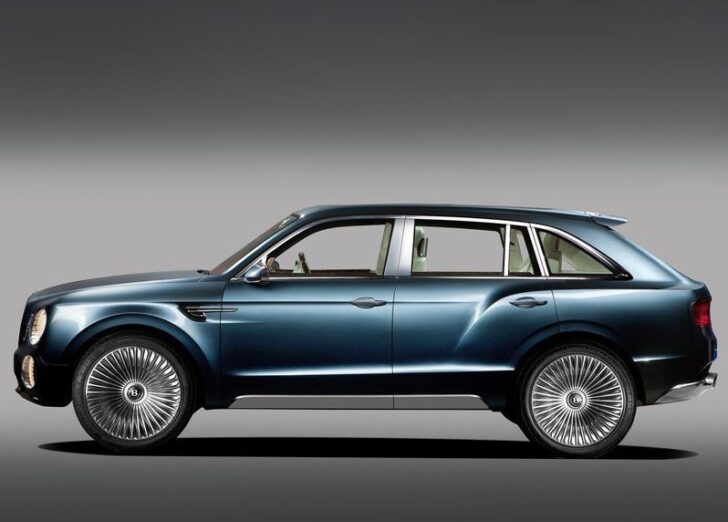 2012 Bentley EXP-9F Concept — вид сбоку