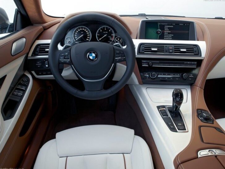 2013 BMW 6 Series Gran Coupe — интерьер
