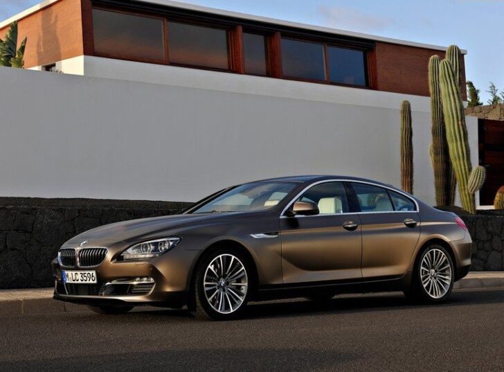 2013 BMW 6 Series Gran Coupe — вид сбоку