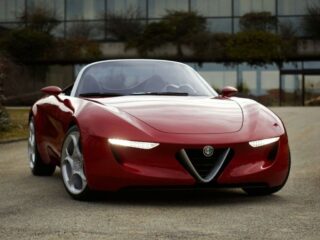 Концепт родстера Alfa Romeo