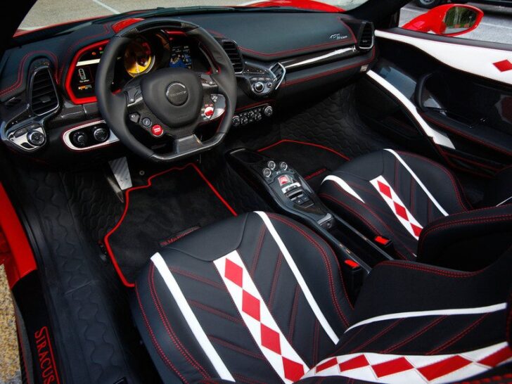 Ferrari 458 Spider Monaco Edition — интерьер