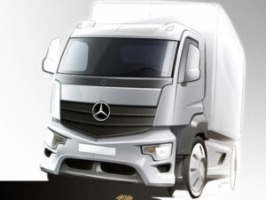 Дебют новейшего грузовика Mercedes Antos намечен на сентябрь