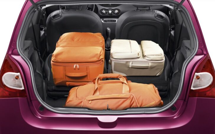 Renault Twingo — багажное отделение
