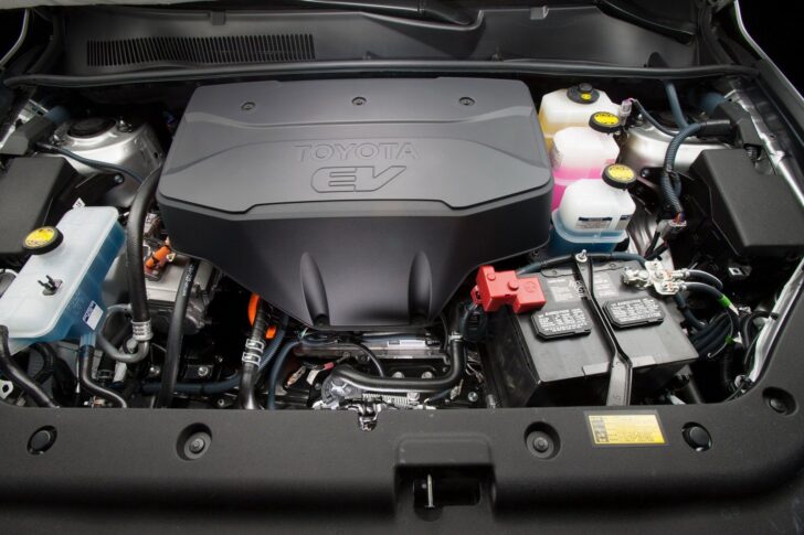 Toyota RAV4-EV — силовая установка