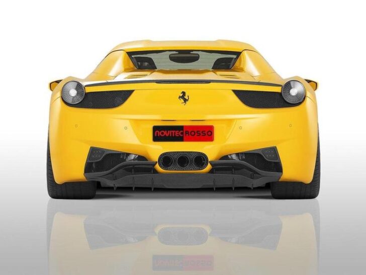 Тюнинг Ferrari 458 Spider — вид сзади