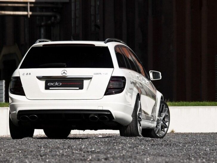 Тюнинг Mercedes-Benz C63 AMG Estate — вид сзади