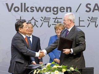 Соглашение между Volkswagen и SAIC
