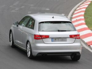 Audi S3 — вид сзади